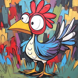 Anatomelux style, Midjourney V6.1: traditional folk art