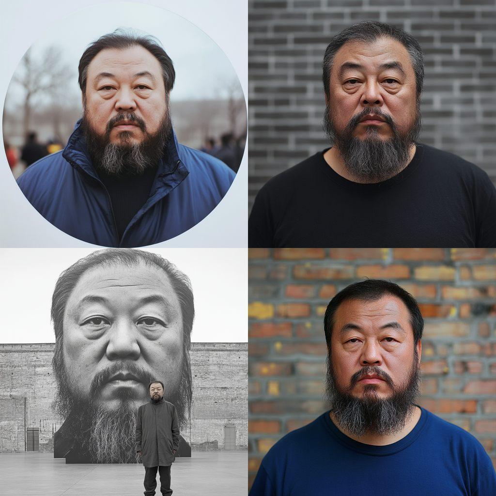 Ai Weiwei style, Midjourney V6.1, render 1 of 4