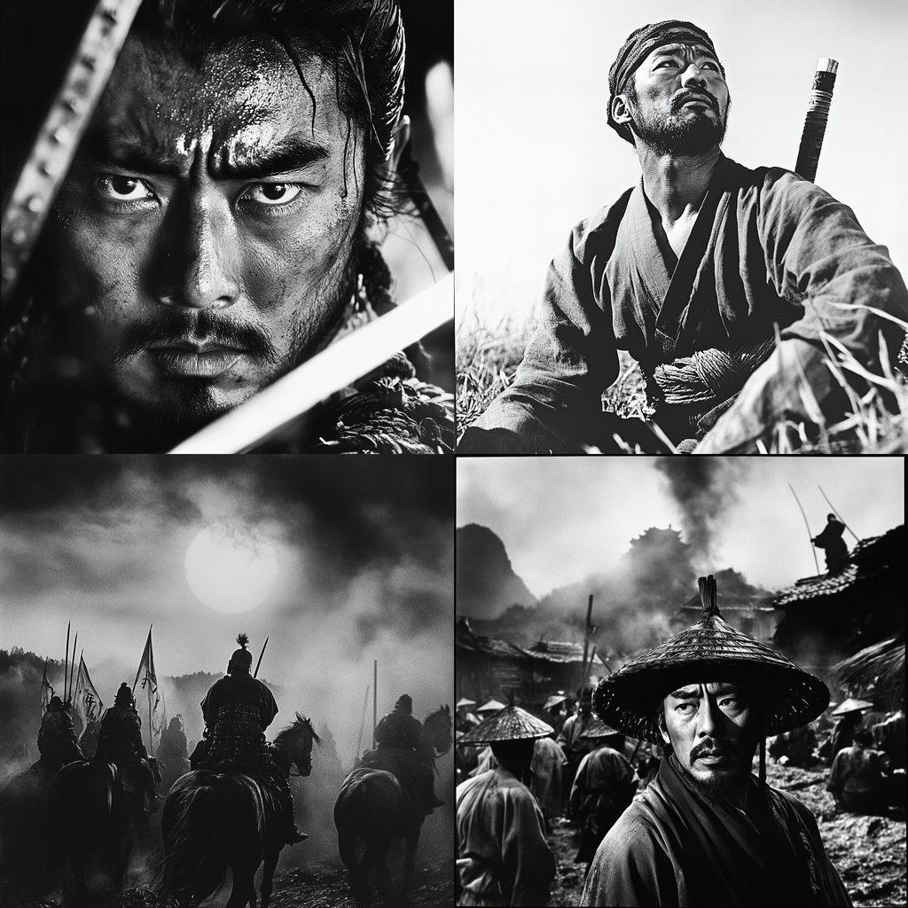 Akira Kurosawa style, Midjourney V6.1, render 1 of 4
