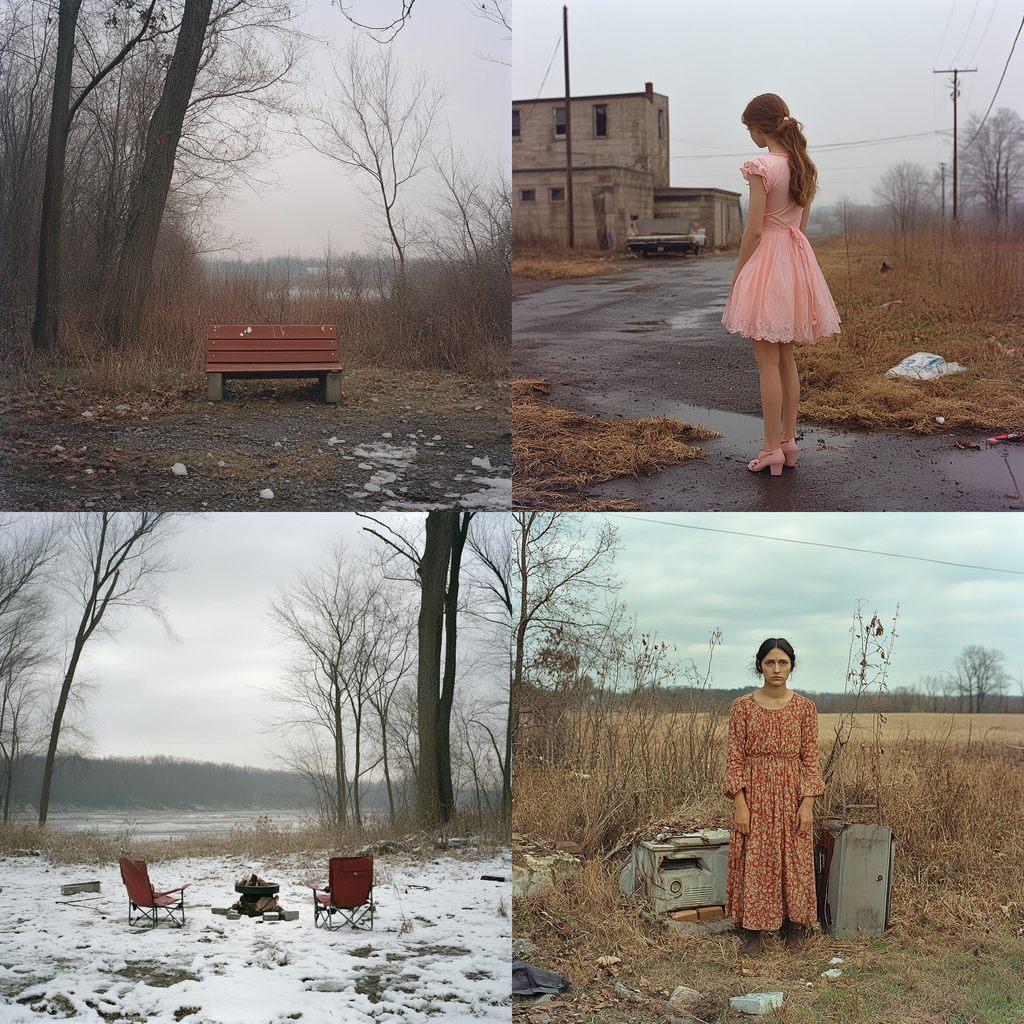 Alec Soth style, Midjourney V6.1, render 1 of 4