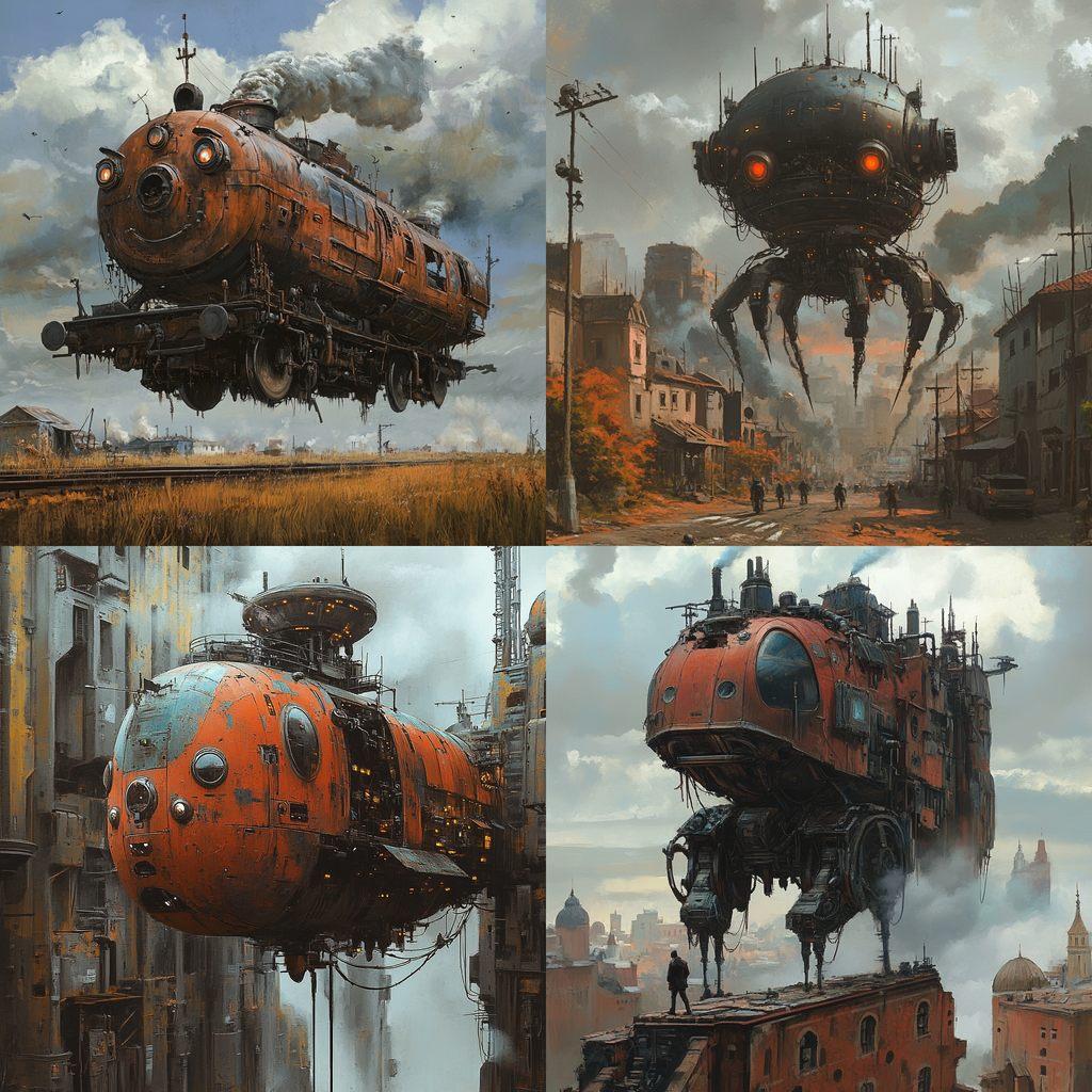Alejandro Burdisio style, Midjourney V6.1, render 1 of 4