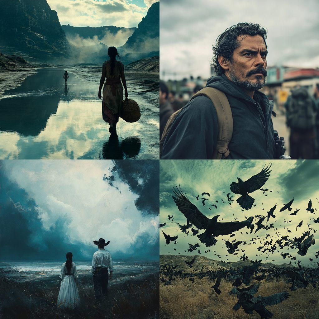 Alejandro Gonzalez Inarritu style, Midjourney V6.1, render 1 of 4
