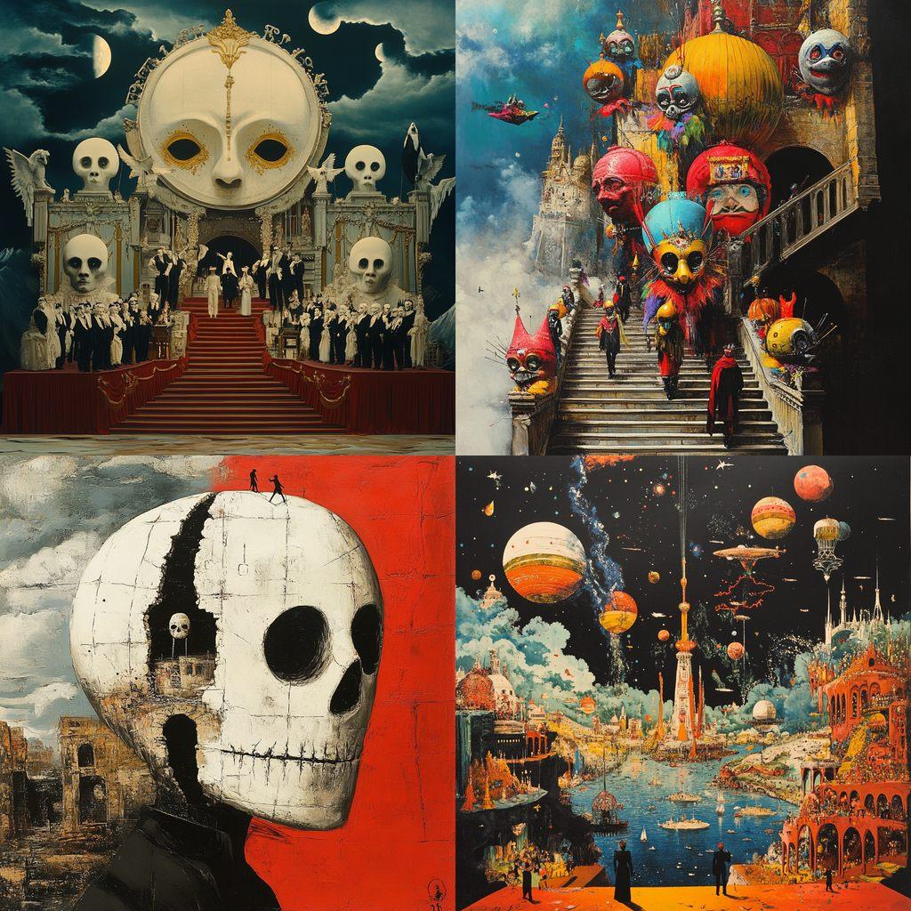 Alejandro Jodorowsky style, Midjourney V6.1, render 1 of 4