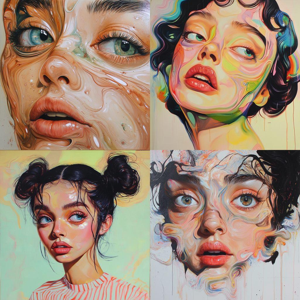 Alex Garant style, Midjourney V6.1, render 1 of 4
