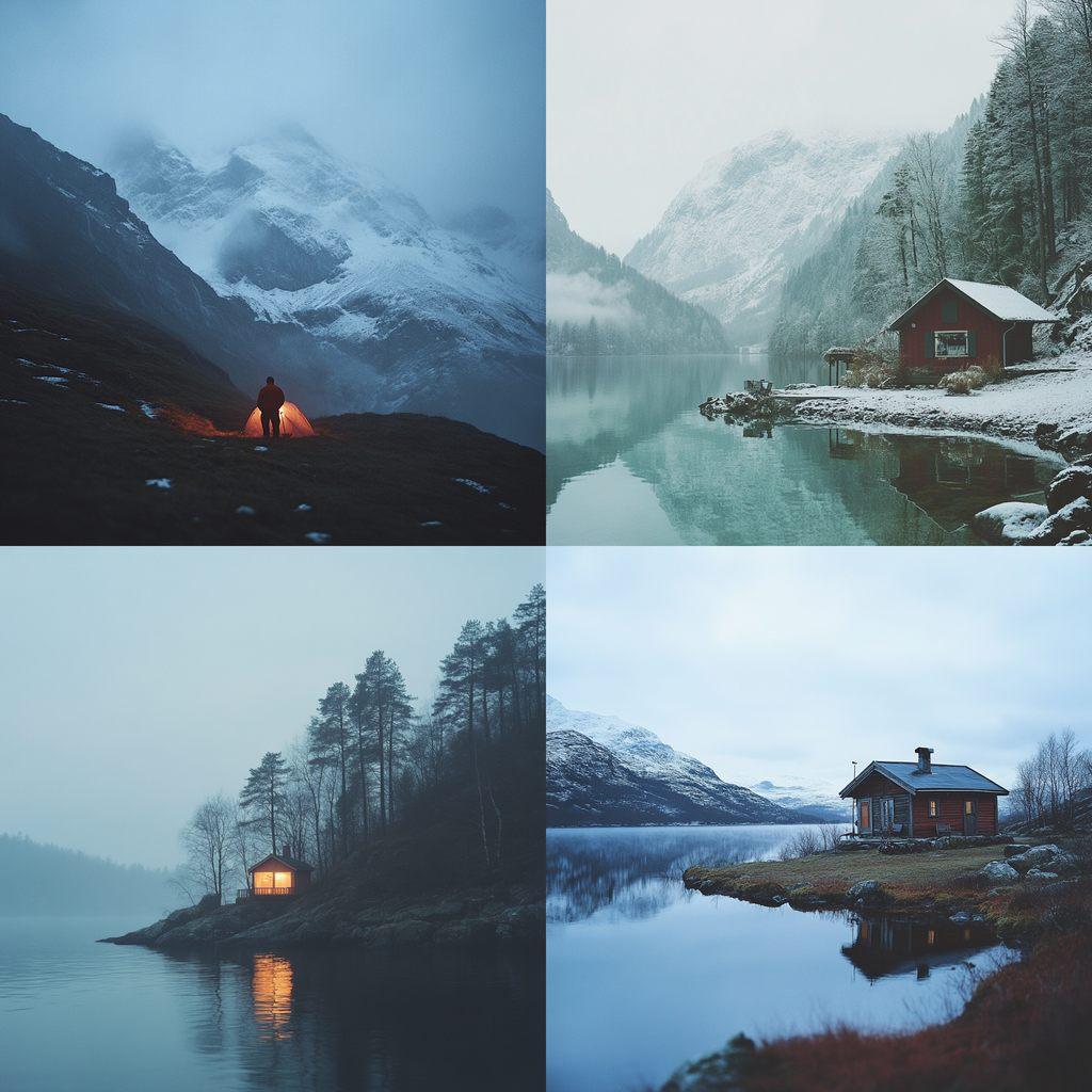 Alex Strohl style, Midjourney V6.1, render 1 of 4