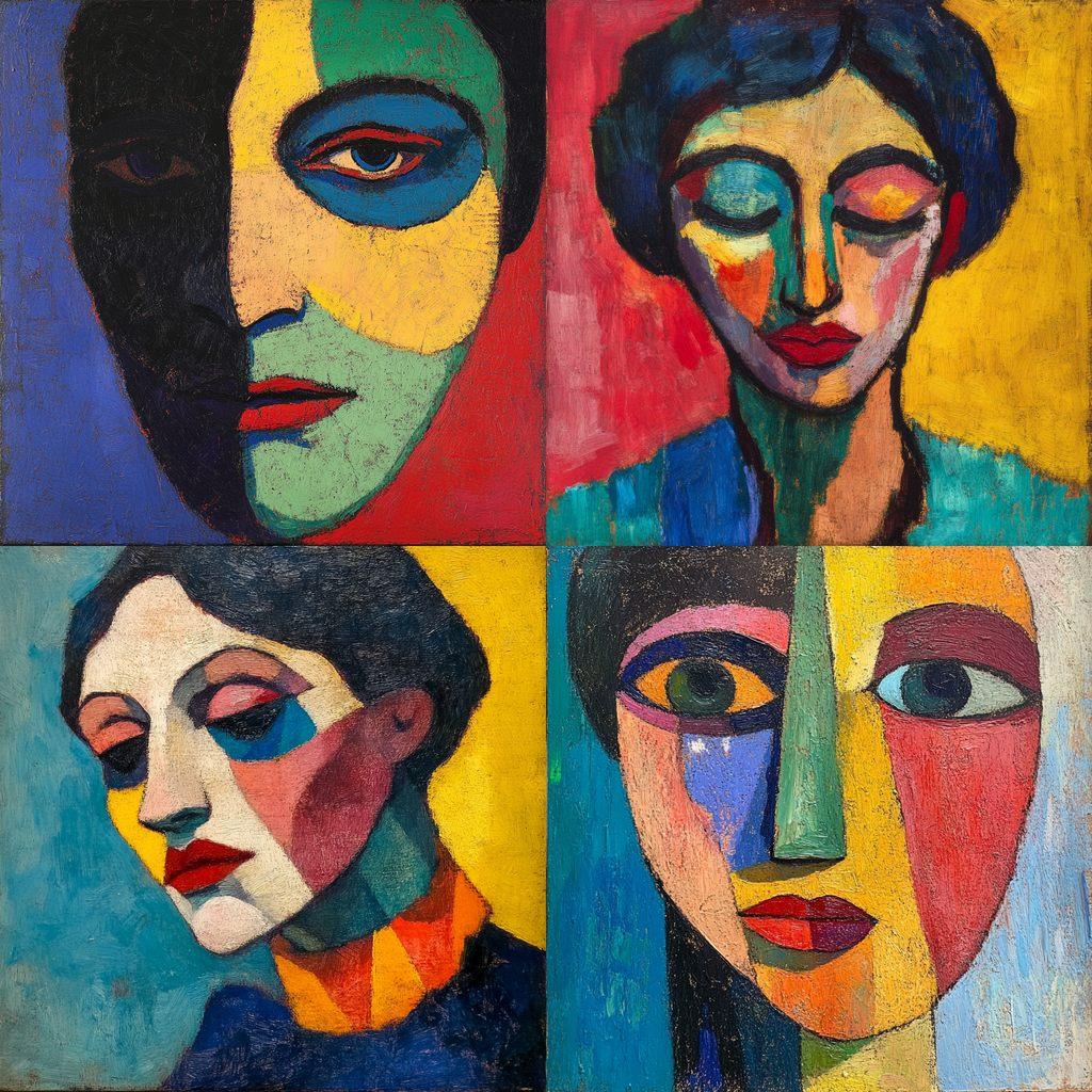 Alexej von Jawlensky style, Midjourney V6.1, render 1 of 4