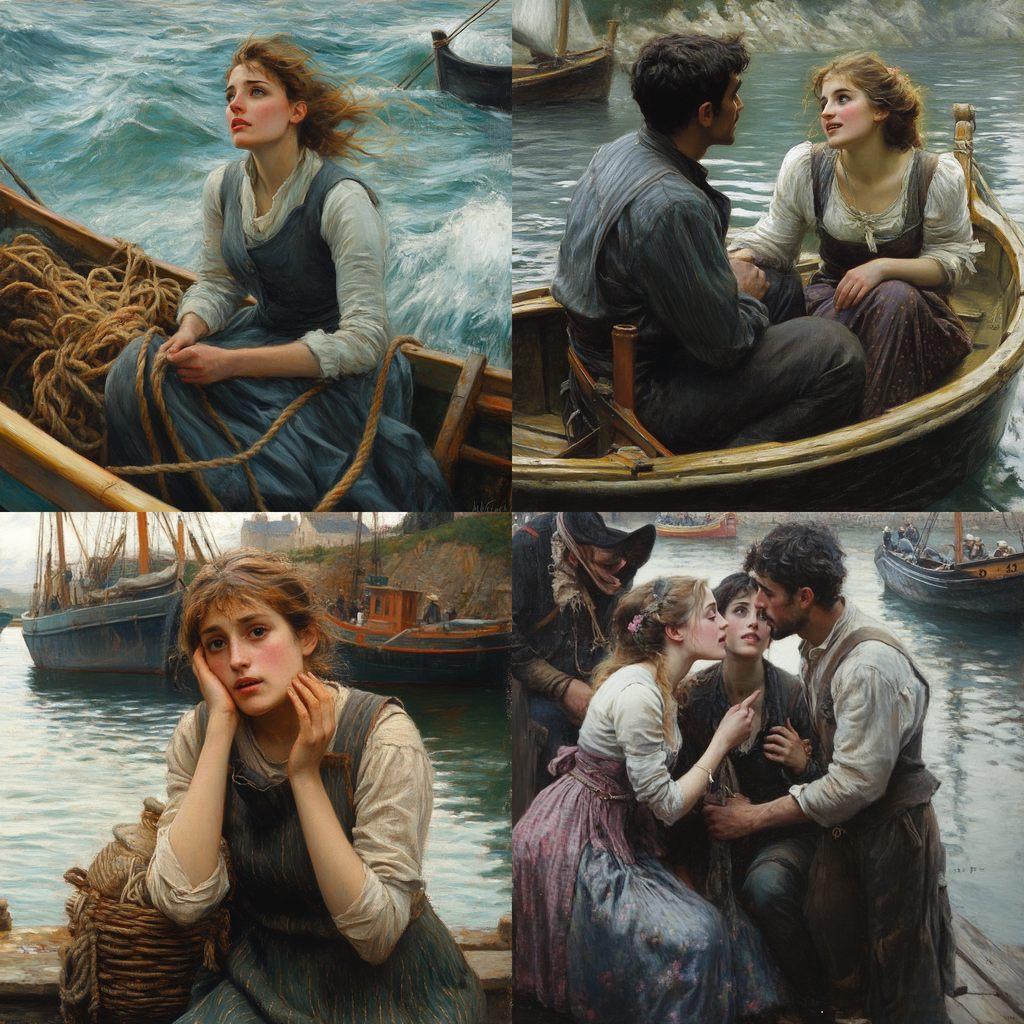 Alfred Guillou style, Midjourney V6.1, render 1 of 4