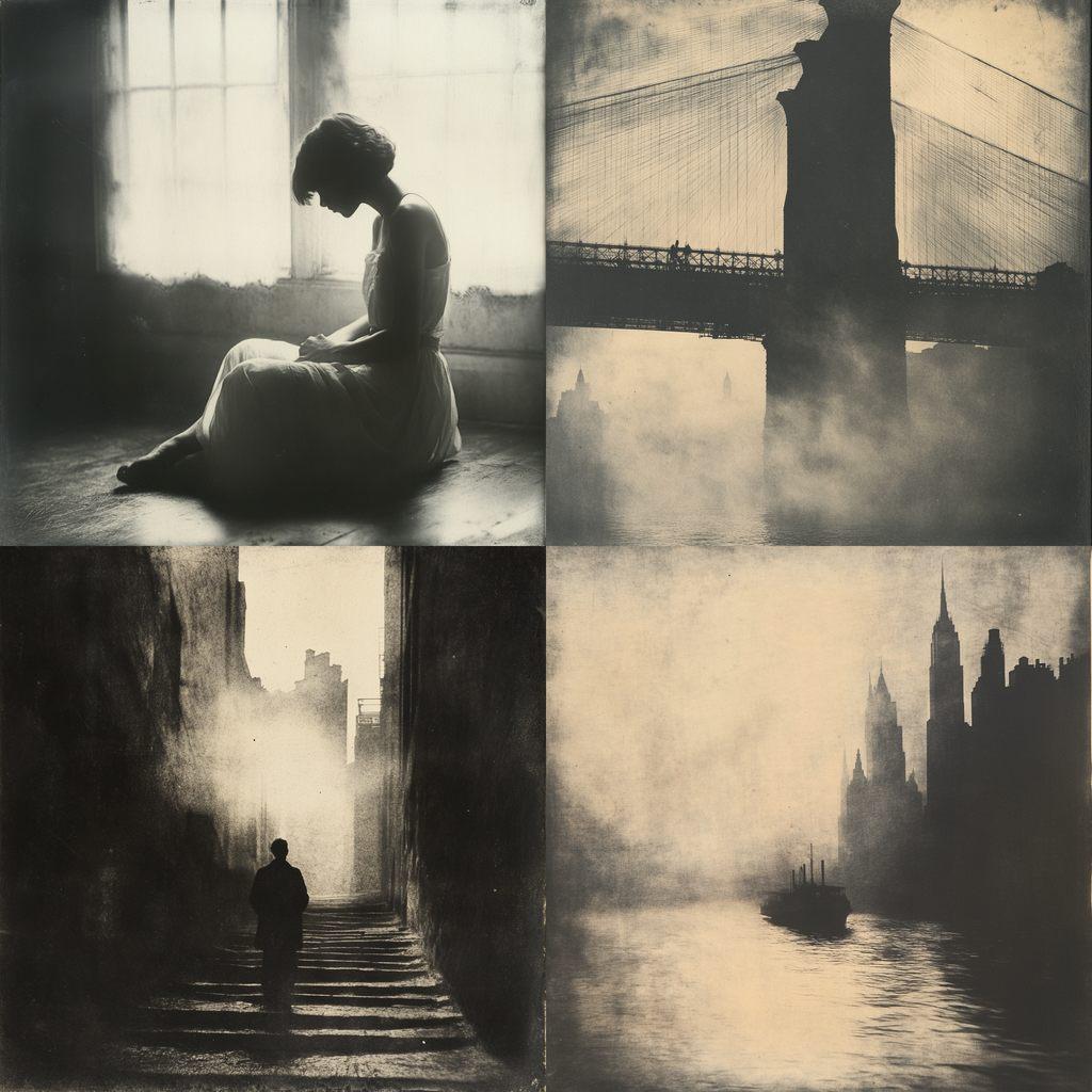 Alvin Langdon Coburn style, Midjourney V6.1, render 1 of 4
