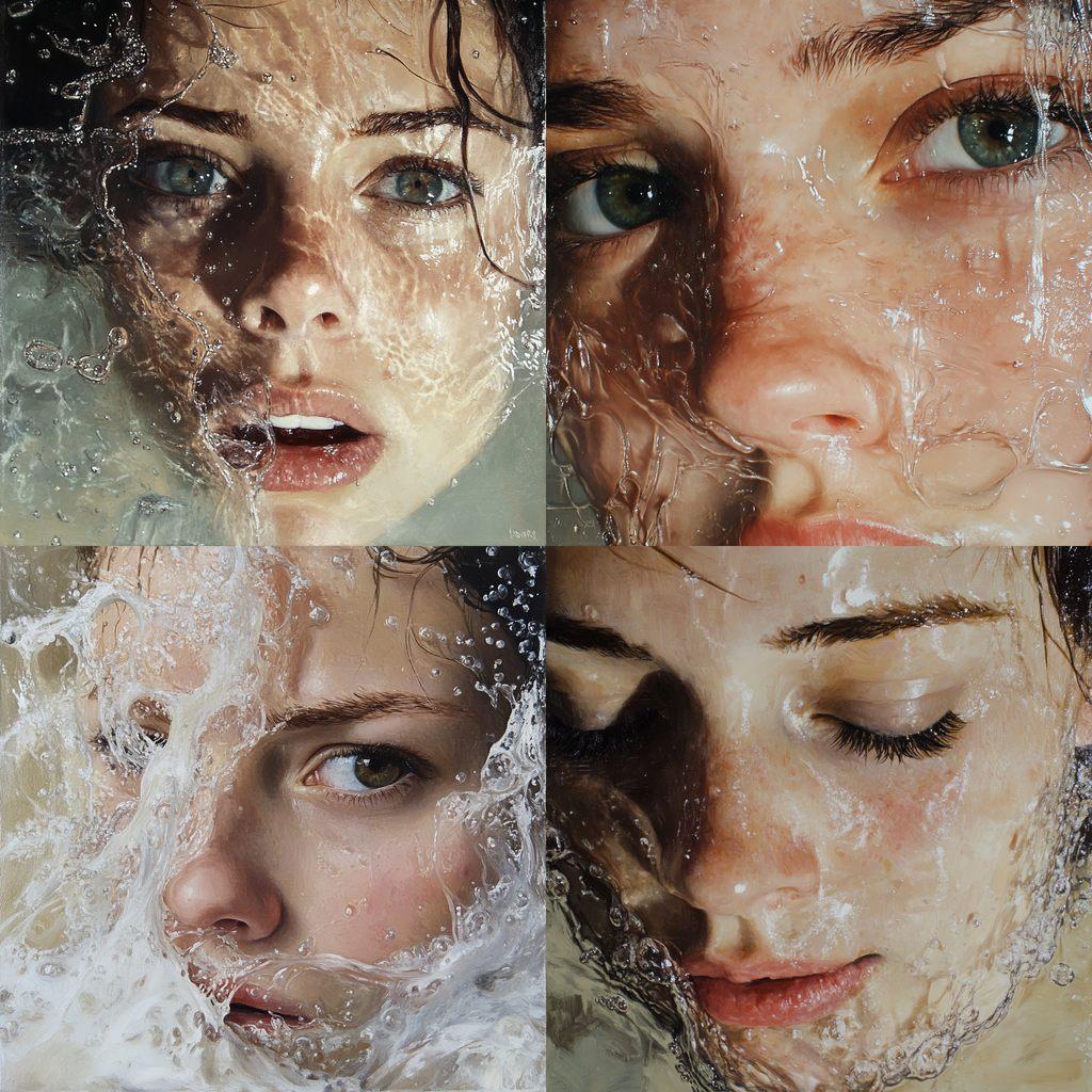 Alyssa Monks style, Midjourney V6.1, render 1 of 4