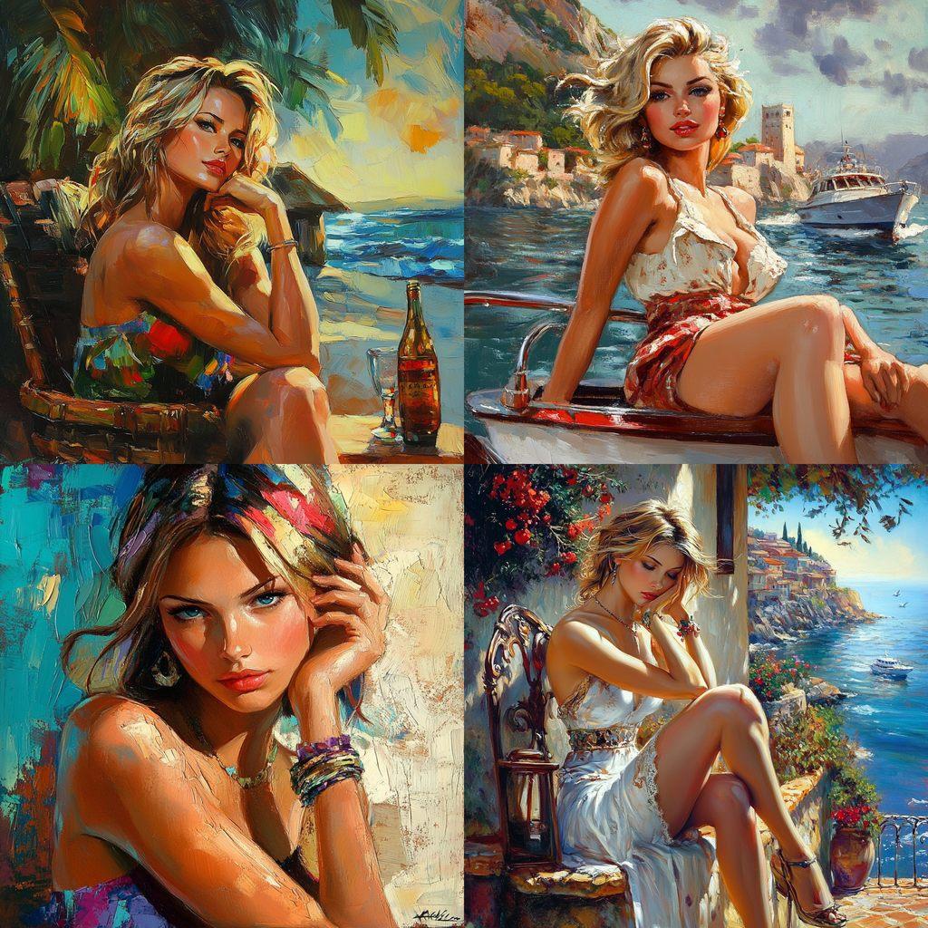 Anatoly Metlan style, Midjourney V6.1, render 1 of 4