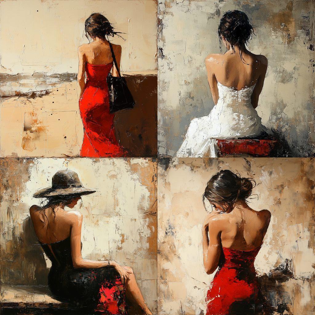 Andre Kohn style, Midjourney V6.1, render 1 of 4