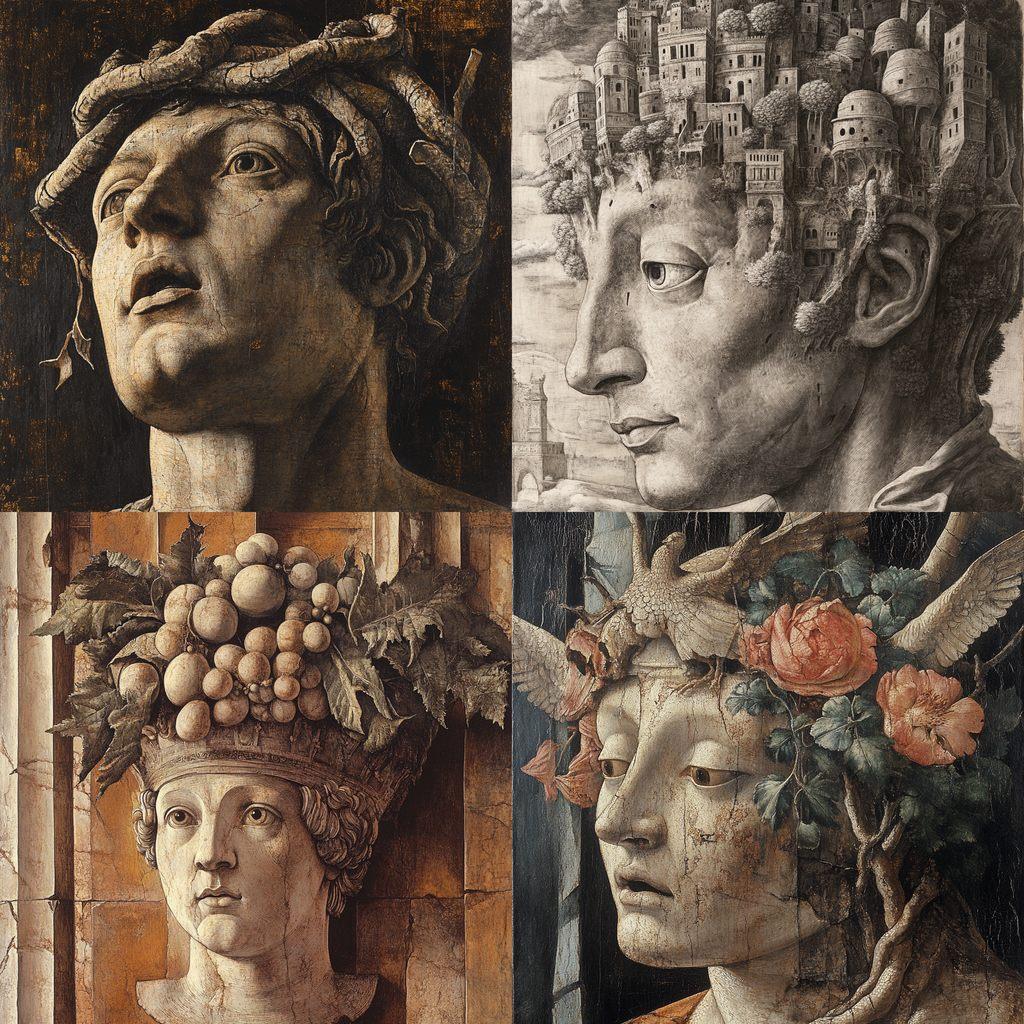 Andrea Mantegna style, Midjourney V6.1, render 1 of 4