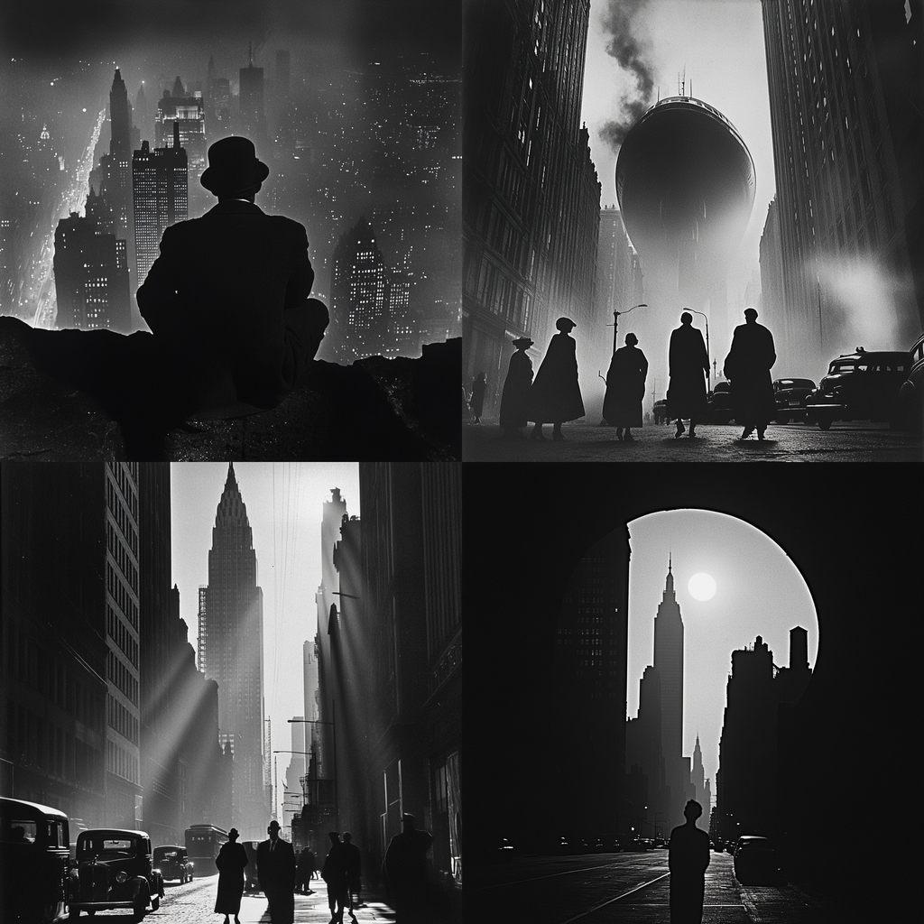 Andreas Feininger style, Midjourney V6.1, render 1 of 4