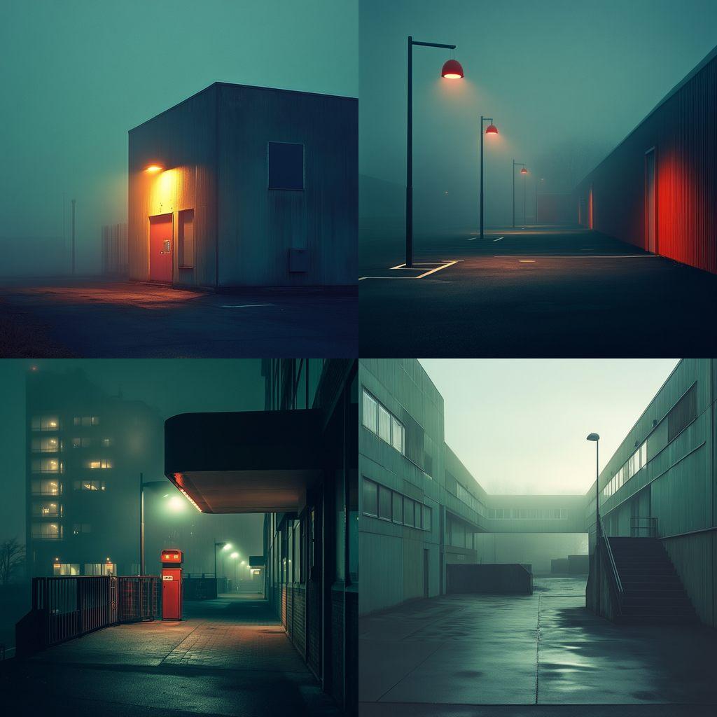 Andreas Levers style, Midjourney V6.1, render 1 of 4