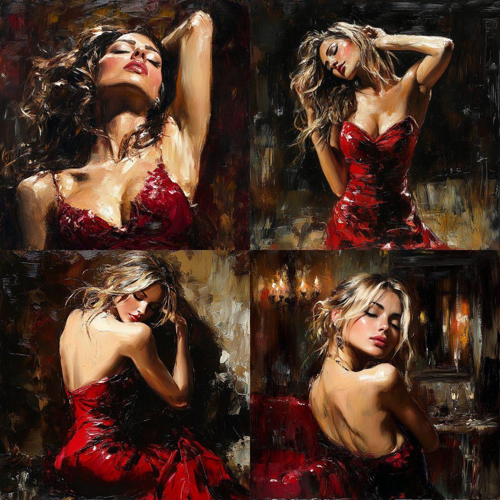 Andrew Atroshenko style, Midjourney V6.1, render 1 of 4