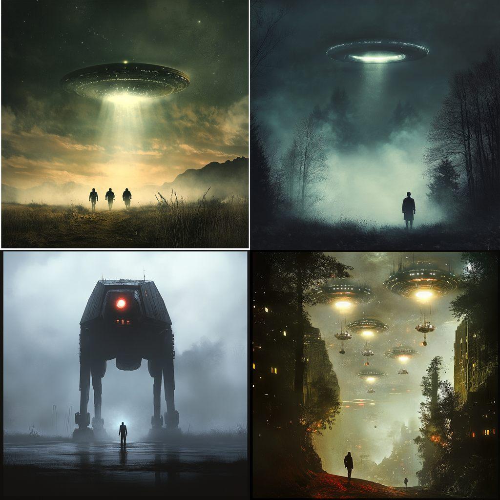 Andy Fairhurst style, Midjourney V6.1, render 1 of 4