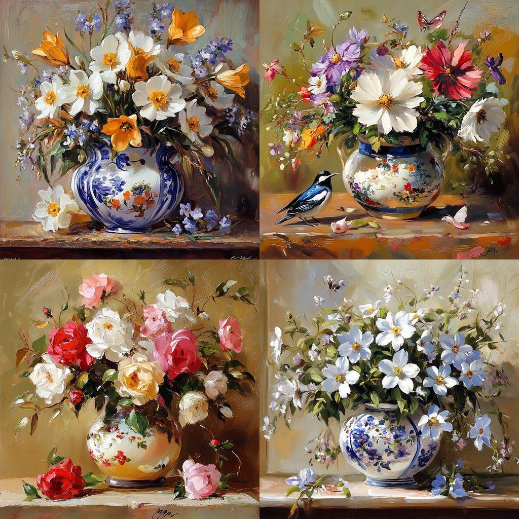 Anne Cotterill style, Midjourney V6.1, render 1 of 4