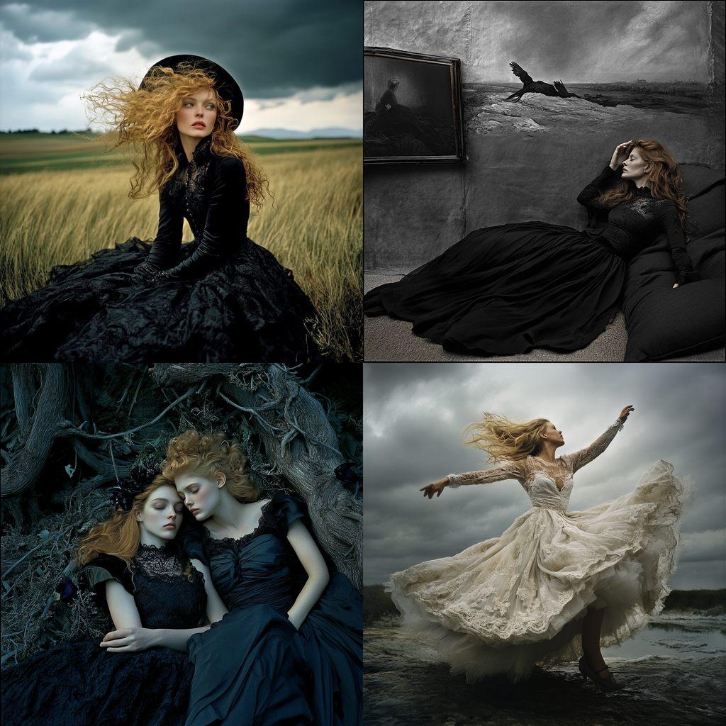Annie Leibovitz style, Midjourney V6.1, render 1 of 4