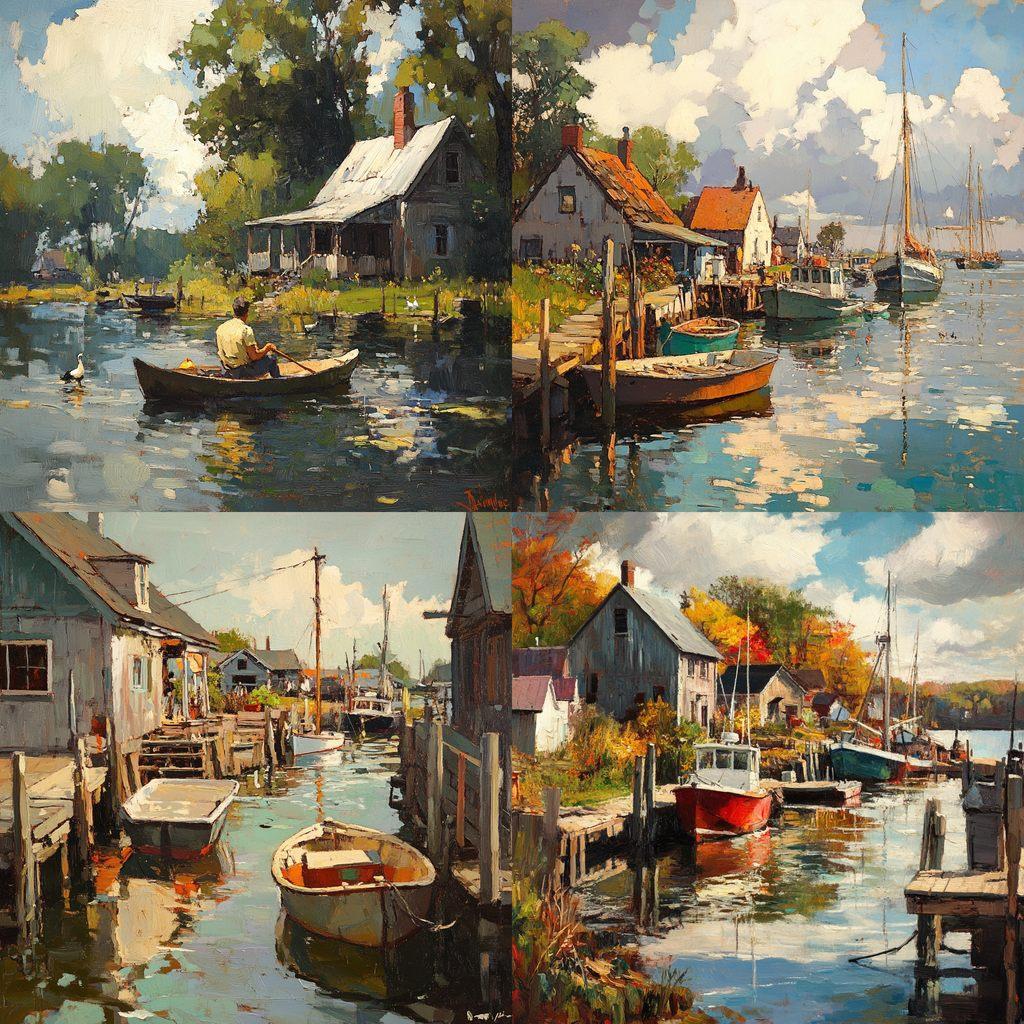 Anthony Thieme style, Midjourney V6.1, render 1 of 4