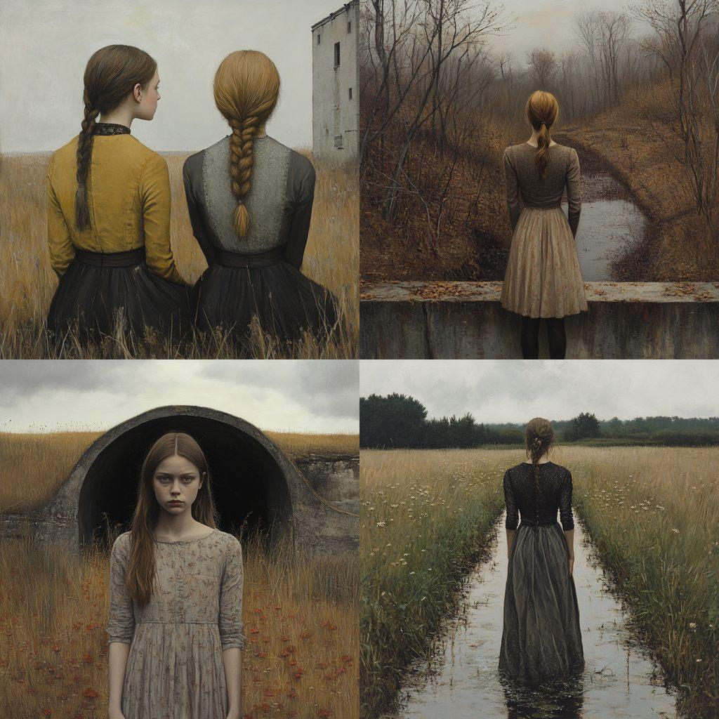 Aron Wiesenfeld style, Midjourney V6.1, render 1 of 4