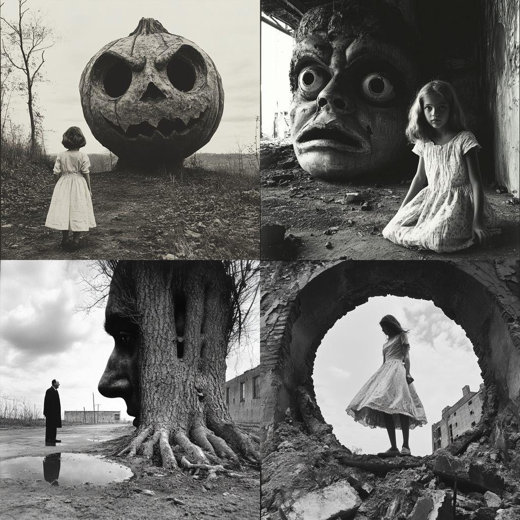 Arthur Tress style, Midjourney V6.1, render 1 of 4