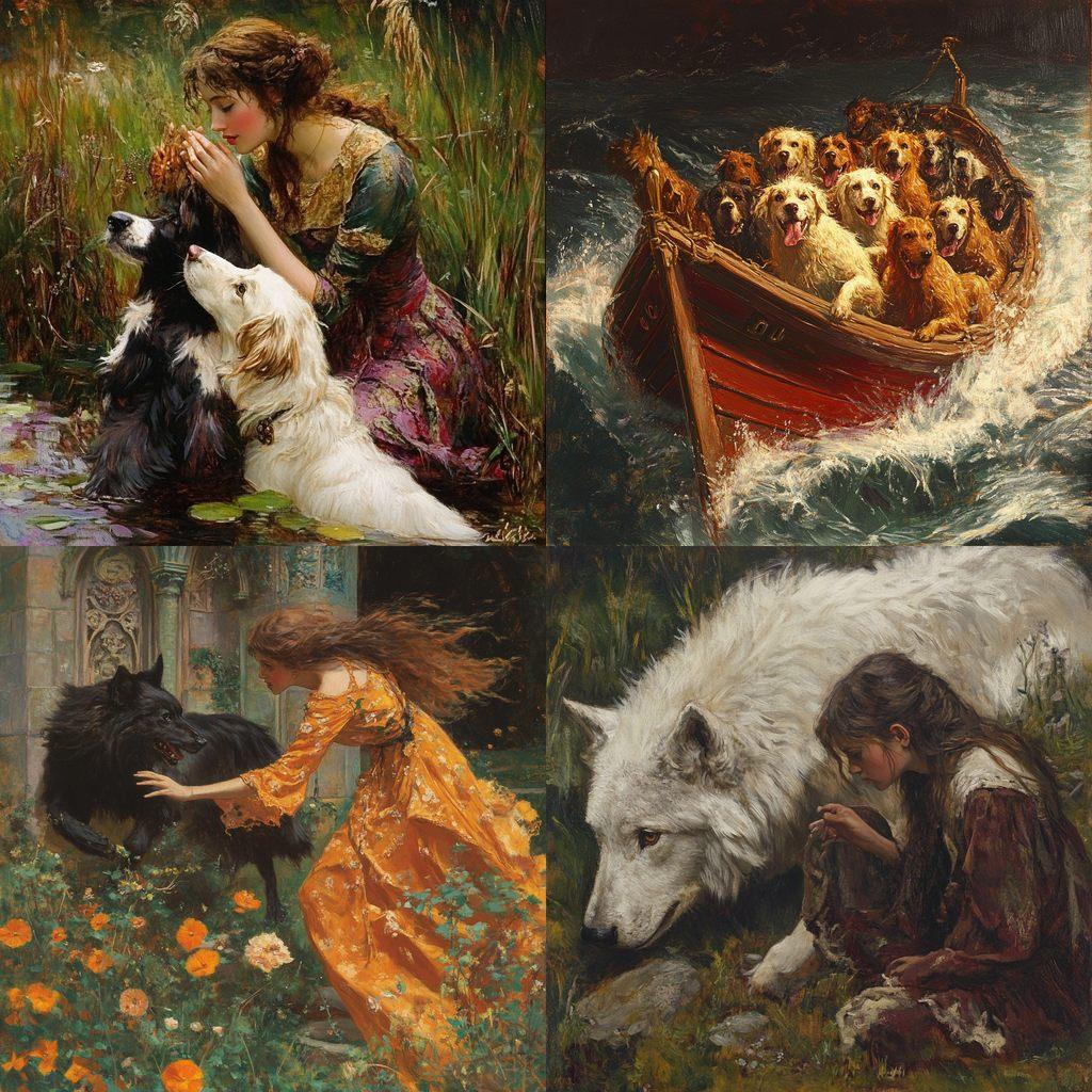 Arthur Wardle style, Midjourney V6.1, render 1 of 4