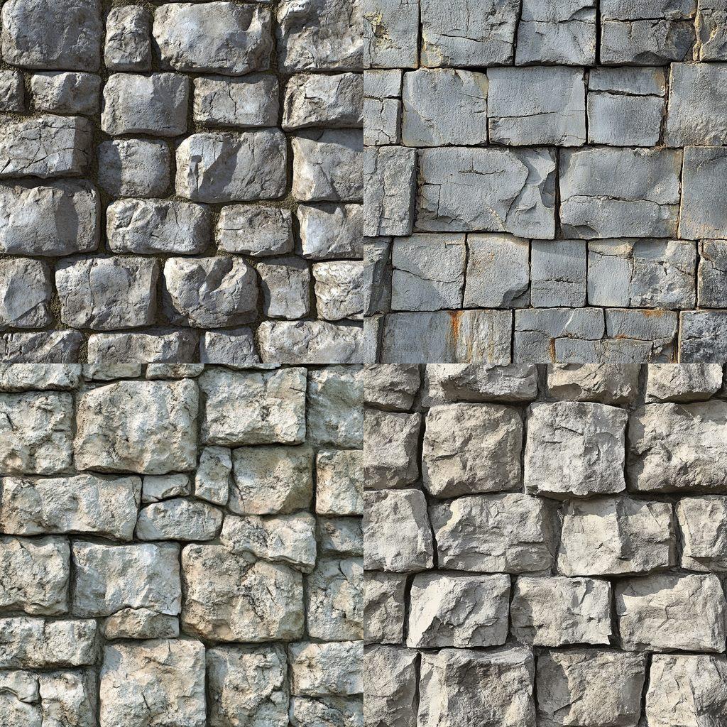Ashlar texture style, Midjourney V6.1, render 1 of 4