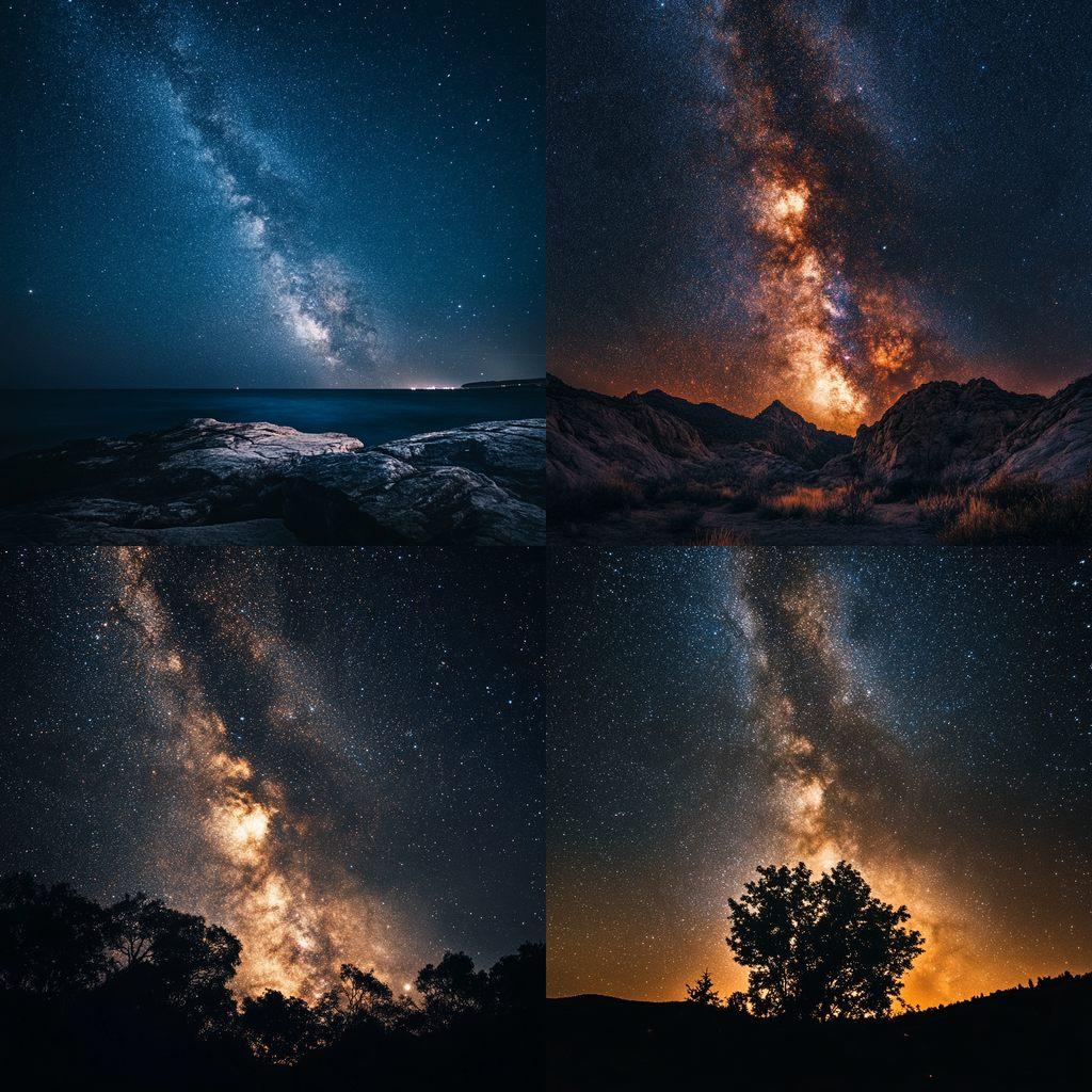 Astrophotography style, Midjourney V6.1, render 1 of 4