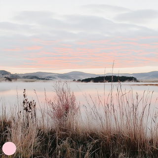 Dragonapex style, Midjourney V6.1: realistic landscape photograph of quiet dawn