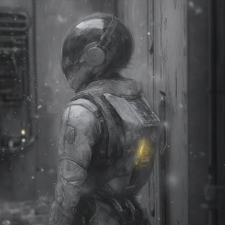 Ocrazoic style, Midjourney V6.1: cinematic shot from sci-fi movie