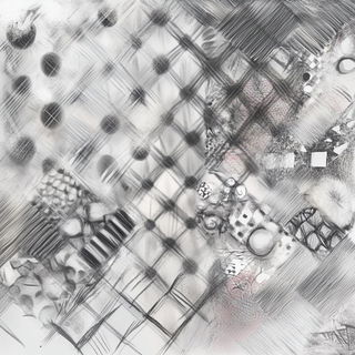 Ocrazoic style, Midjourney V6.1: creative pattern composition