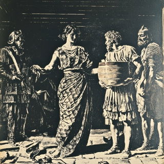 Chromariso style, Midjourney V6.1: classical 18th-century oil painting