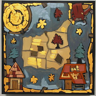 Mizuhiki Cinematics style, Midjourney V6.1: traditional folk art