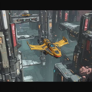 Mizuhiki Cinematics style, Midjourney V6.1: cinematic shot from sci-fi movie