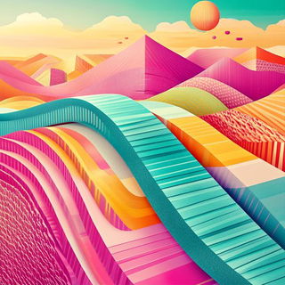 Krakatoa Skywatch Archive style, Midjourney V6.1: abstract 3D render