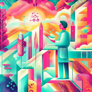 Krakatoa Skywatch Archive style, Midjourney V6.1: editorial illustration for popular scientific magazine cover