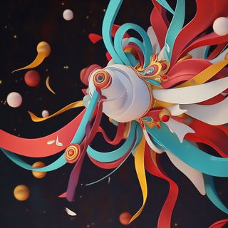 Tealimp style, Midjourney V6.1: abstract 3D render