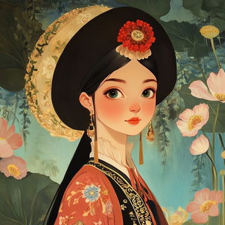 Tealimp style, Midjourney V6.1: traditional folk art