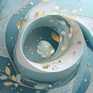 Cliffopera style, Midjourney V6.1: abstract 3D render