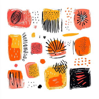 Terrascopic style, Midjourney V6.1: creative pattern composition