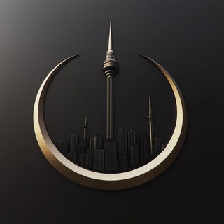 Magmabryophyte style, Midjourney V6.1: bold minimalist logo design for Istanbul city municipal services