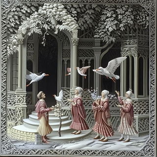 Sequinsmoke style, Midjourney V6.1: classical 18th-century oil painting