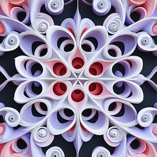Sequinsmoke style, Midjourney V6.1: creative pattern composition