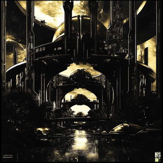 Celgrid Futurism style, Midjourney V6.1: megacity with futuristic bioarchitecture