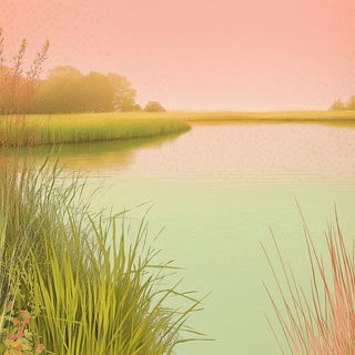 Squeegee Palms style, Midjourney V6.1: realistic landscape photograph of quiet dawn