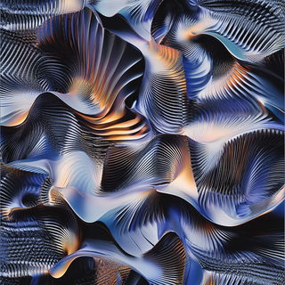 Chromabraise style, Midjourney V6.1: creative pattern composition