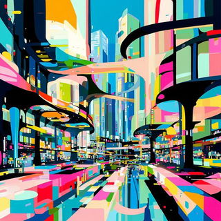 Pagodance style, Midjourney V6.1: megacity with futuristic bioarchitecture