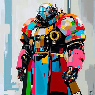 Pagodance style, Midjourney V6.1: concept art character design of retropunk steam knight