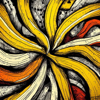 Chromallurgy style, Midjourney V6.1: creative pattern composition