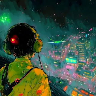 Marbroidery style, Midjourney V6.1: cinematic shot from sci-fi movie